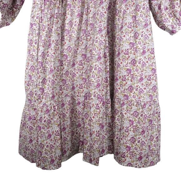 Tuckernuck Hyacinth House Floral Huckleberry Mini Dress Womens Large NWOT 255936 - Picture 5 of 12